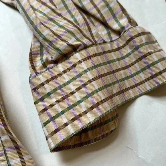 Peter Millar striped button down size XL - Picture 5 of 6